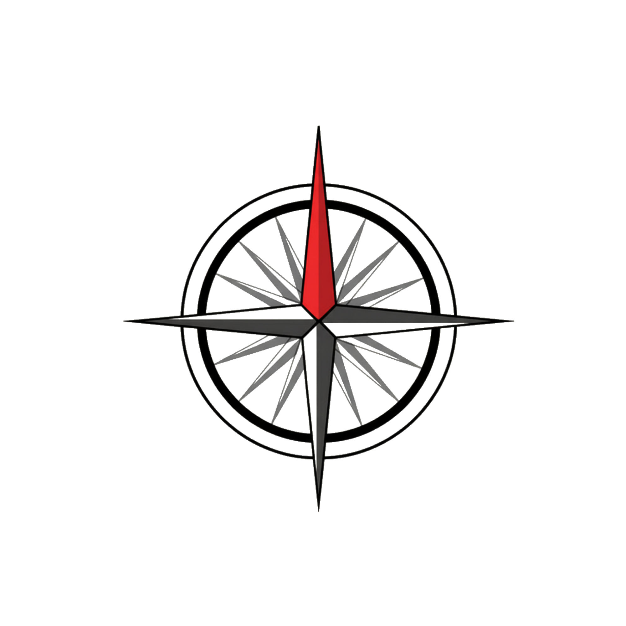 Mahoney Road compass logo
